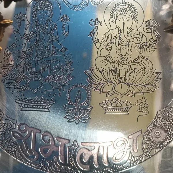Brass Pooja Thali Big - Base Variant