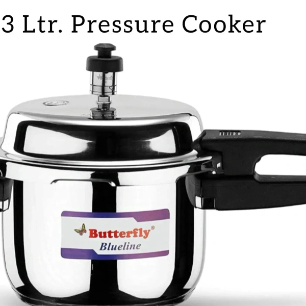 BUTTERFLY Butterfly Stainless Steel Cooker Combo Of 3 Pcs - Base Variant