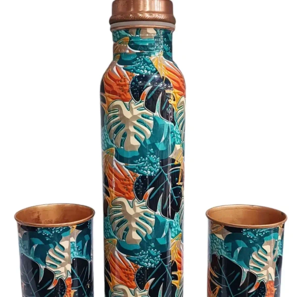 Copper Water Bottle Set Designer - Base Variant