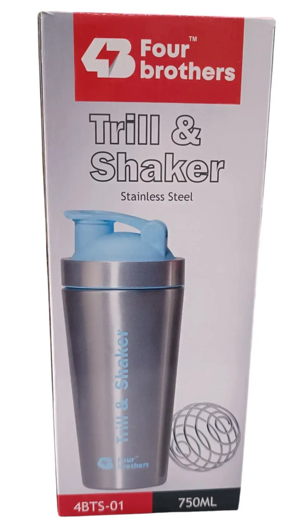 FOUR BROTHERS Four Brothers Stainless Steel Trill and Shaker Bottle 750ml - Base Variant