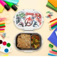 JAYPEE Jaypee Insulated Lunch Box Top Steel 2 Containers - Base Variant