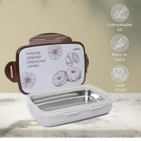 JAYPEE Jaypee  Steel Lunch Box Ecosteel Sr S S Insulated Lunch Box for School - Base Variant