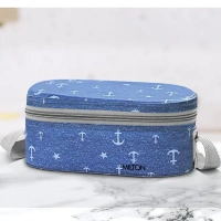 MILTON Corporate Lunch Stainless Steel Containers Set of 3 Blue 280 Ml - Base Variant