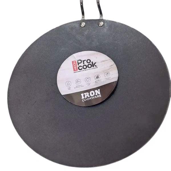 MILTON Milton Iron Concave Tawa  25 Cm - Base Variant