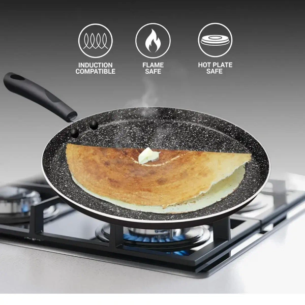 MILTON Milton Pro Cook Granito Omni Tawa Size 24 - Base Variant