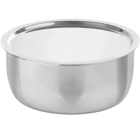 MILTON Milton Pro Cook Triply Stainless Steel Induction Tope with Lid 22 Cm - Base Variant