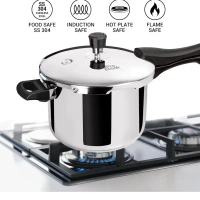 MILTON Milton Pro Cook Triply Stainless Steel Pressure Cooker Outer Lid  5 Ltr - Base Variant