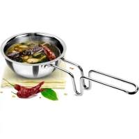 MILTON Pro cook Triply Stainless Steel Tadka Pan 12 cm - Base Variant