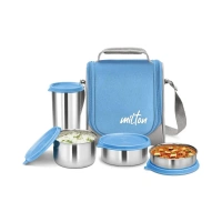 MILTON Milton Tasty Lunch 3 Combo Steel Tiffin - Base Variant