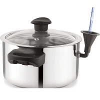 NanoNine Stainlesss Steel Double Wall Milk Boiler - Base Variant
