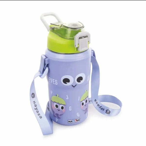 NAYASA Nayasa Duosip Insulated Inner Steel Water bottle - Base Variant, Green