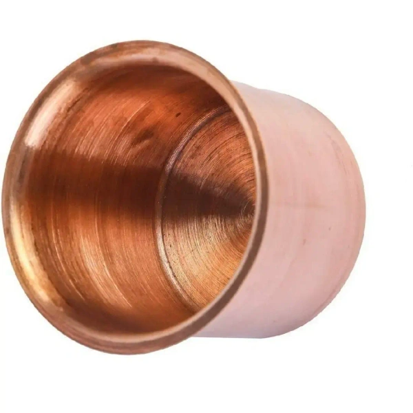 Pure Copper Pooja Panch Patra with Achmani - Base Variant