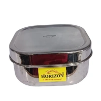 Square Dabba Stainless Steel - Base Variant
