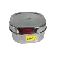 Square Dabba Stainless Steel - Base Variant