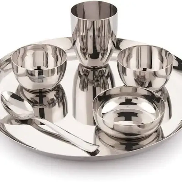 SAJAWAT Stainless Steel 54 Pcs Dinner Set - Base Variant