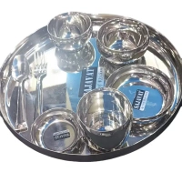 SAJAWAT Stainless Steel 54 Pcs Dinner Set - Base Variant