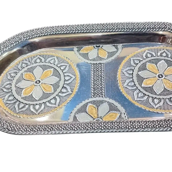 Stainless Steel Antique Mukhwas Set - Base Variant