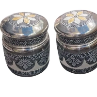Stainless Steel Antique Mukhwas Set - Base Variant