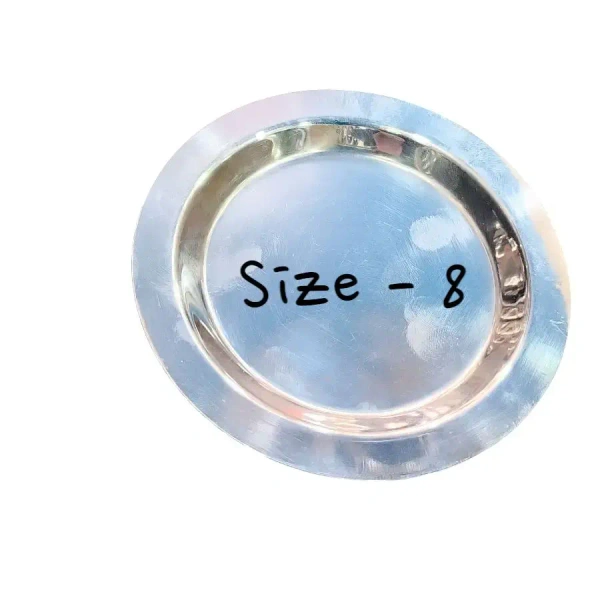 Stainless steel Lid Size 8 - Base Variant