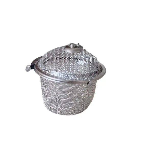 Stainless steel Small Net Mesh Easy Loose Leaves Green Tea Filter Pot Stainer - Base Variant