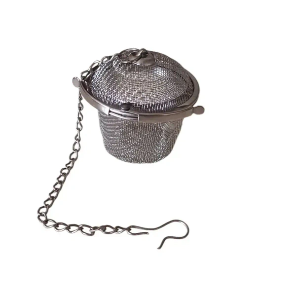 Stainless steel Small Net Mesh Easy Loose Leaves Green Tea Filter Pot Stainer - Base Variant