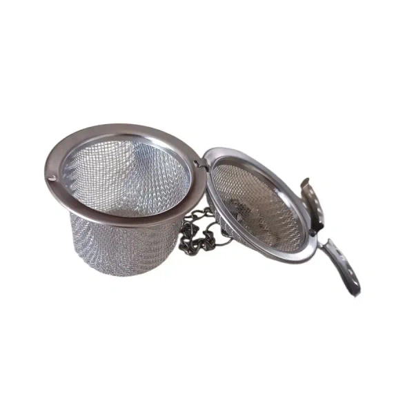 Stainless steel Small Net Mesh Easy Loose Leaves Green Tea Filter Pot Stainer - Base Variant