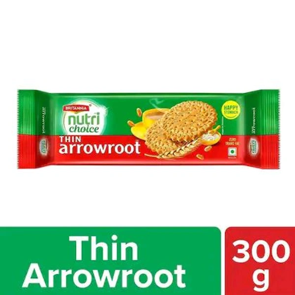  Britannia NutriChoice Thin Arrowroot Biscuits 300 g
