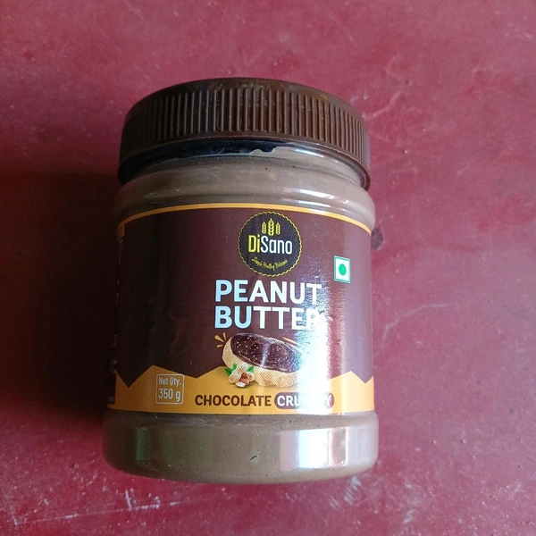 chocolate-flavored peanut butter with a crunchy texture. 350g