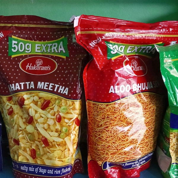 Haldiram's Nagpur Aloo Bhujia, 350g+50g Extra