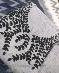 Shriya  Kurtinic Embroidered Kurta, Palazzo & Dupatta Set - XXL