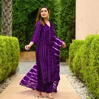 Gosriki 
Women Cotton Rayon Kurta Palazzo  - S