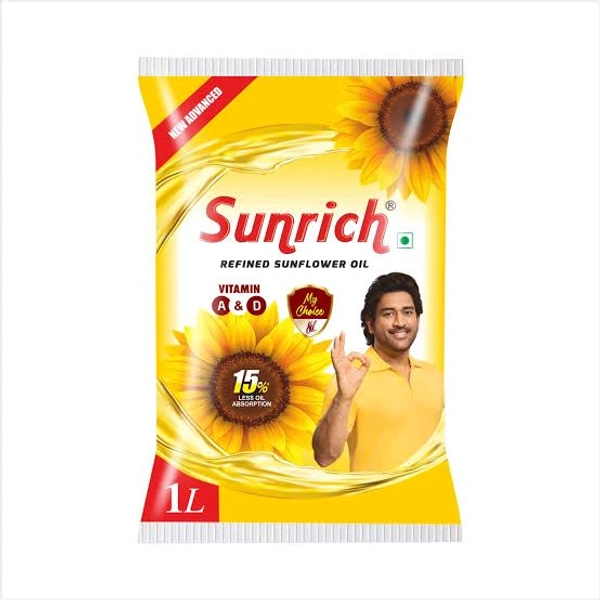 Sunrich Sunflower Oil - 900ml
