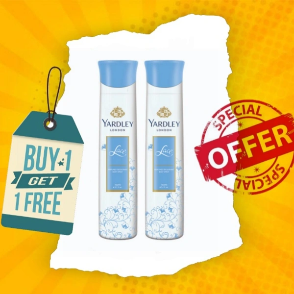 Yardley Lace Buy 1 Get 1 Free - 150ml