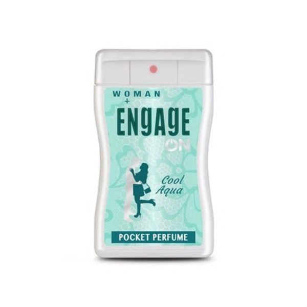 Engage Cool Aqua Pocket Spray Women - 17ml