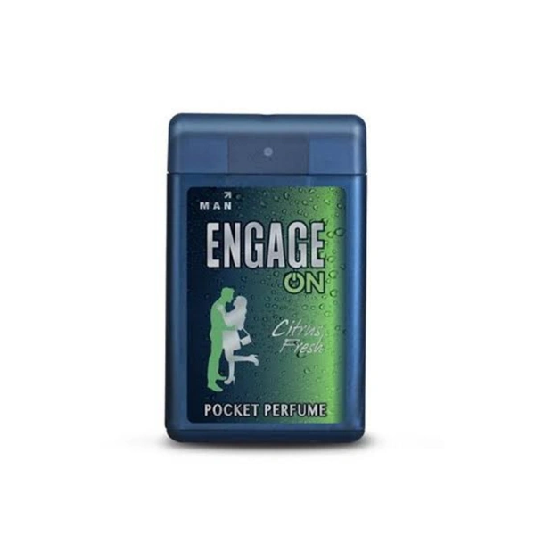 Engage Citrus Fresh Pocket Spray Man - 17ml