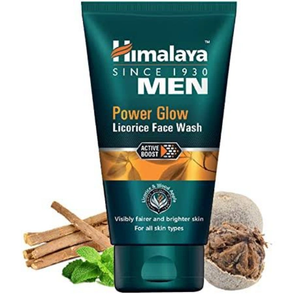 Himalaya Men Power Glow Licorice Face Wash - 100ml
