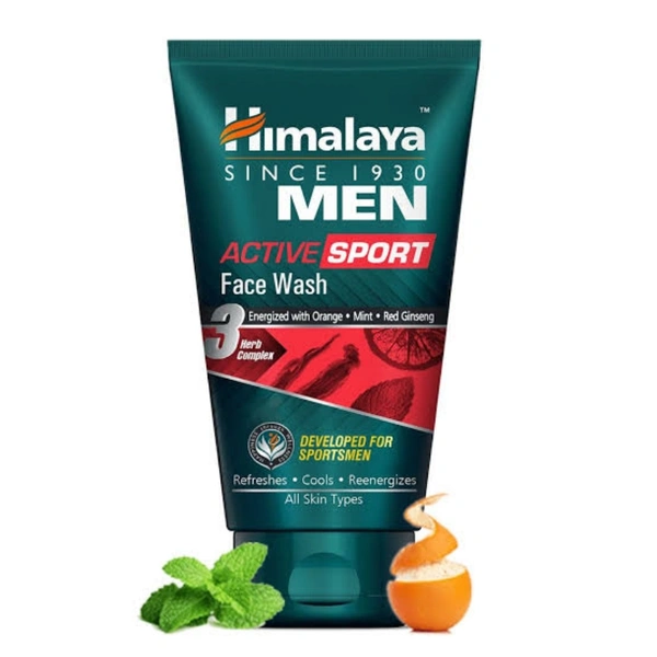 Himalaya Men Active Sport Face Wash - 100ml