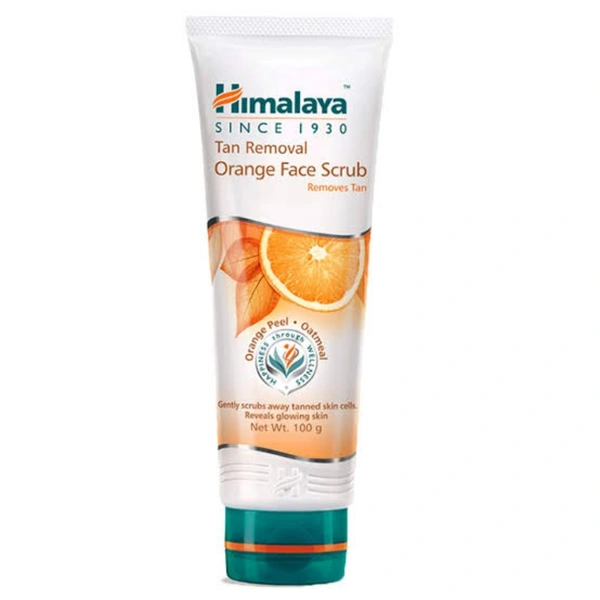 Himalaya Tan Removal Orange Face Scrub - 50g