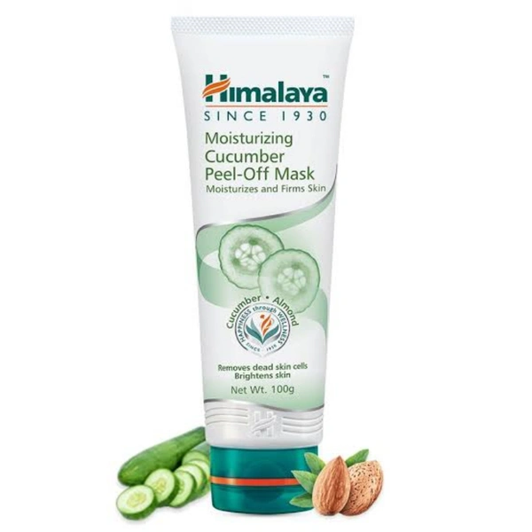 Himalaya Moisturizing Cucumber Peel Off Mask - 50g