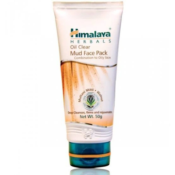 Himalaya Oil Clear Mud Face Pack - 50g