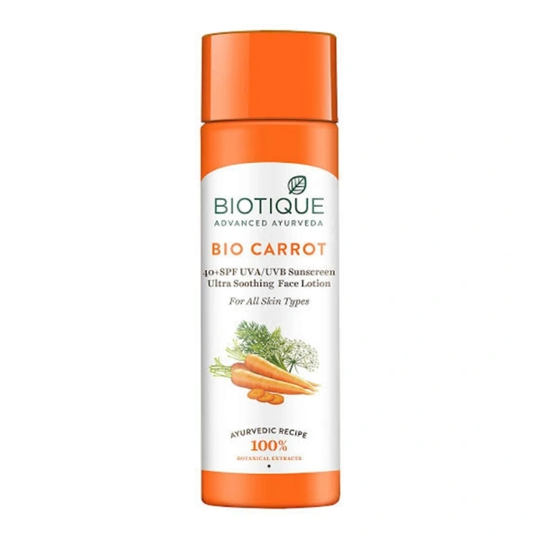 Biotique Bio Carrot Face Lotion - 190ml
