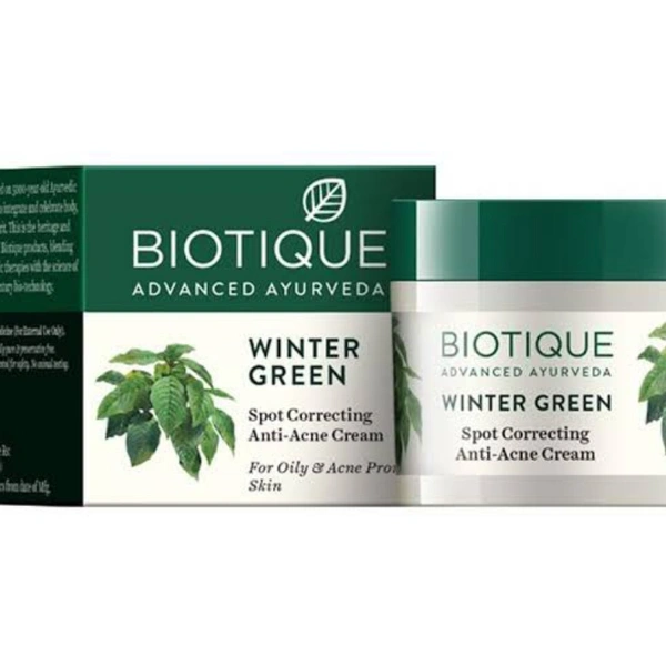 Biotique Bio Winter Green Anti Acne Cream - 15g