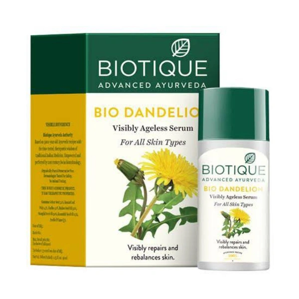 Biotique Bio Dandelion Ageless Serum - 40ml