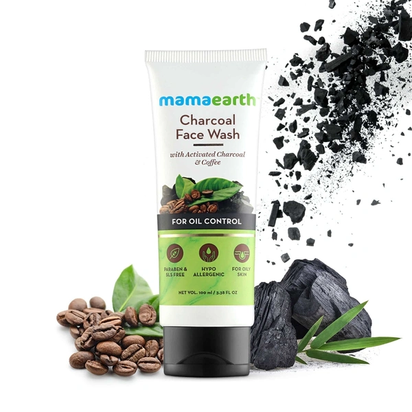 MamaEarth Charcoal Face Wash - 100ml