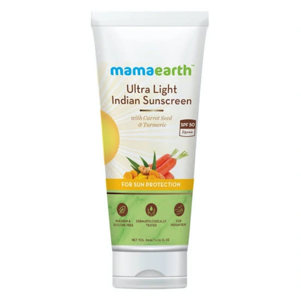 MamaEarth Ultra Light Indian Sunscreen - 80g