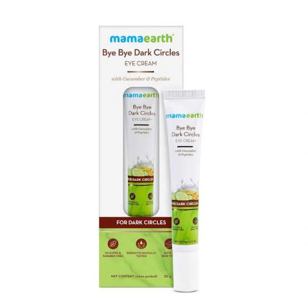 MamaEarth Bye Bye Dark Circle Eye Cream - 20g