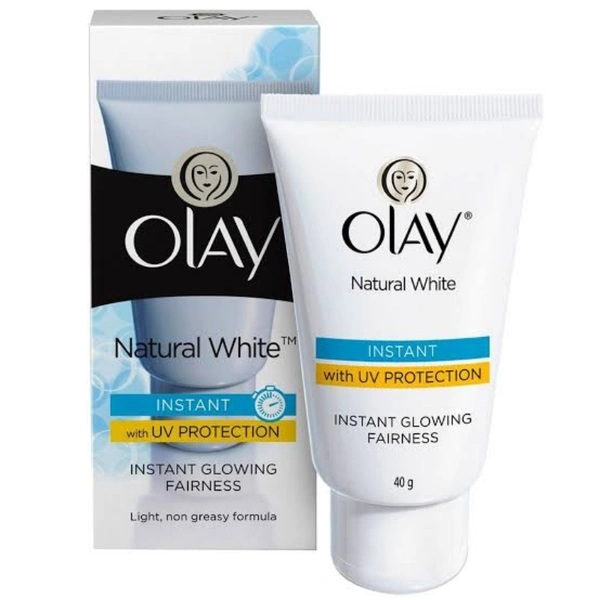Olay Natural White Instant Glowing Fairness Cream - 40g