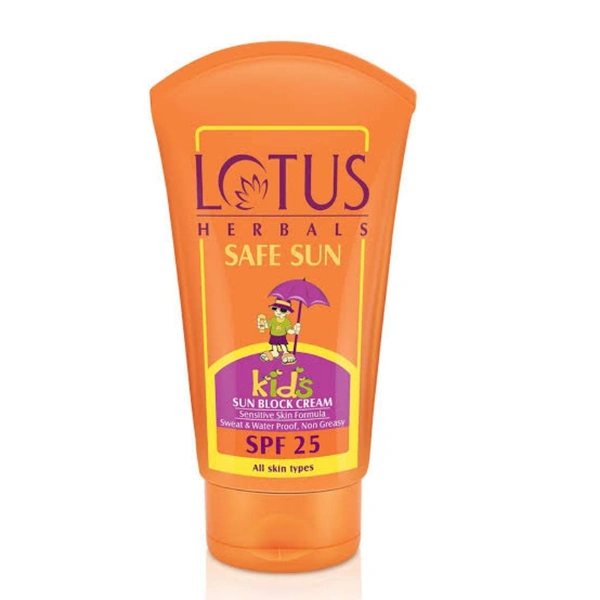 Lotus Safe Sun Kids Sensitive Skin Formula - 100g