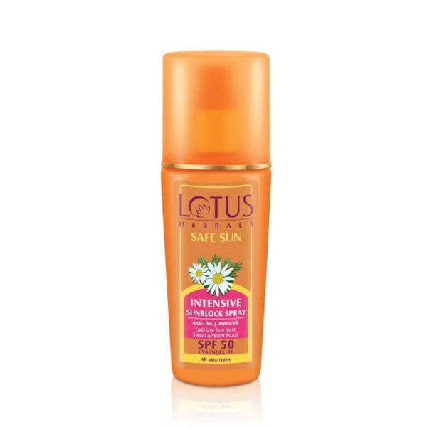 Lotus Safe Sun Intensive Sunblock Spray - 80g