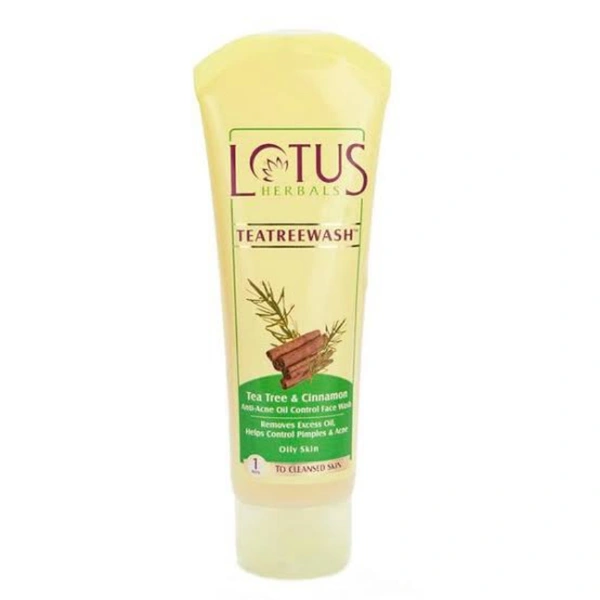 Lotus Tee Tree Oil Control Face Wash - 120g
